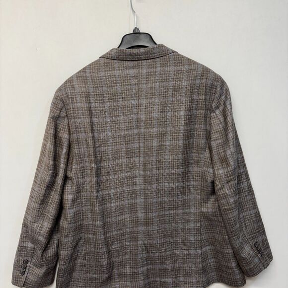 Joseph Abboud Men Ethomas Blazer Jacket Size 48 Reg Wool Silk Linen C055 -25 - Picture 13 of 16